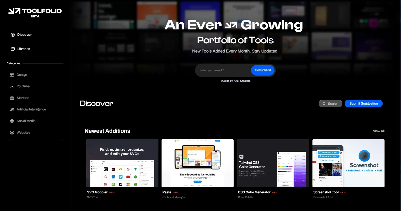 Toolfolio - A Collection of Tools for Designers image